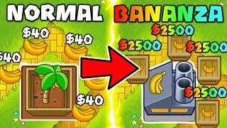 So I played the FORGOTTEN game mode... $1,000,000 in BANANZA LATEGAME! (Bloons TD Battles)