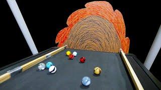 Solar System Treadmill Race!  Escape the Black Hole