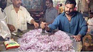 Huge Indian Style Tawa Daal Andaa Recipe (English  Subtitle) | Desi Style Daal Fry | Punjab Street