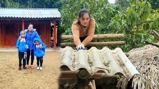 single mother demolishes old house alone DANG THI DU