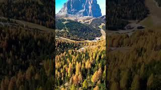 Fall colors in the Dolomites. #travelphotography #dolomites #fallcolours