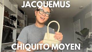 UNBOXING JACQUEMUS MOYEN CHIQUITO IN IVORY + SHOPPING AT SSENSE
