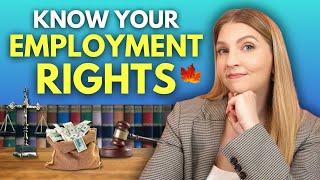 Employment Rights in Canada: Protect Your Wealth in the Workplace