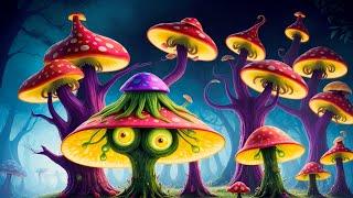 Psychedelic Trance - Magic Mushrooms / Hallucinations mix 2025 (AI Graphic Visuals)