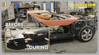 Fiberglass Supercar Build - Full Custom Garage: Sports Car Edition - S04 EP05 - Automotive Reality