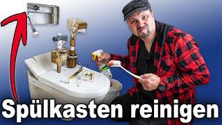 Spülkasten entkalken / Spülkasten reinigen / Spülkasten reparieren 