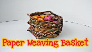 Easy Simple DIY Paper Basket || Paper Basket || Paper Craft || Syeda Oishi