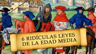 6 Ridículas leyes de la Edad Media