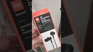 Xiaomi Wired in-Ear Earphones with Mic, Ultra Deep Bass & Metal Sound Chamber Unboxing!! #shorts