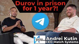 Durov in prison for 1 year? $68 million scam USDT returned to the client. Andrei Kutin Match Systems