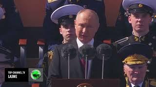 Top Channel/ Dita e Fitores, Putin: “Bota në pikën e kthesës, kërkohet rënia e Rusisë”!