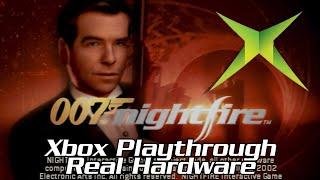 NightFire Xbox Playthrough Real Hardware