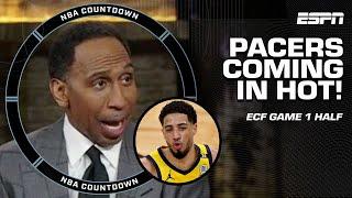 'Pacers are HOT RIGHT NOW! NO QUESTION ABOUT IT!' - Stephen A.  | NBA Halftime