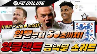 [FC온라인] 270급여 잉글랜드 금액별 스쿼드! (입문~50조)