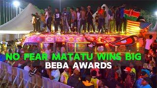 NO FEAR Matatu wins Big At the BEBA AWARDS 2024 at the kicc Nairobi! #BEBAAWARDS2024