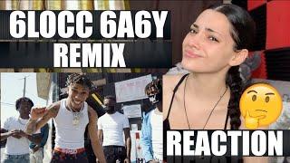 Lil Loaded ft. NLE Choppa '6locc 6a6y Remix' (Official Video) REACTION!!!