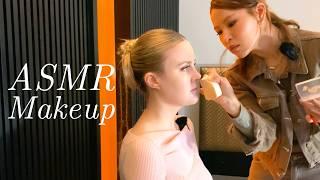 British girl tries KPOP makeup  (Unintentional ASMR, real person ASMR)