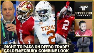 Steelers Right to Pass on Deebo Samuel Trade | Emeka Egbuka, Matthew Golden Potential WR Leaders?