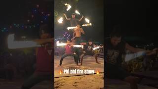 This was INSANE!! #thailand #fireshow #beaches #travelvlog #phiphiislands #southeastasia #2023