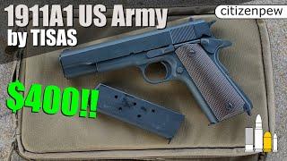 Tisas 1911 A1 US Army First Shots At The Range