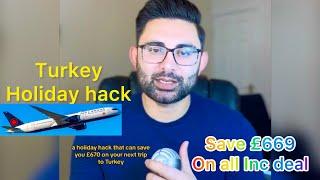 Turkey all inclisive 5 star holiday hack from Manchester airport June 2024