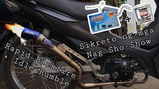 INSTALLING RAPID BACKFIRE + IDLE RUMBLE SMASH 115/110  (UNIVERSAL)