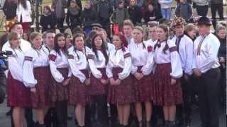 Liceul Tehnologic "Marmatia": Colinda in limba ucraineana - Decembrie in Maramures (6.12.2012)