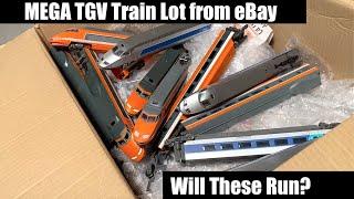 MEGA TGV Train Lot from eBay - Will They Run?