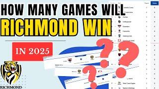 How many games will Richmond win in 2025? | The reply to Mark Bickley!