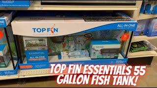 TOP FIN ESSENTIALS 55 GALLON FISH TANK