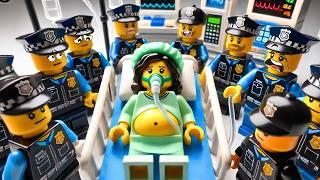 Pregnant Police Officer Has Only 24 Hours to LiveLego Police City Cartoon AnimationBrick Rising