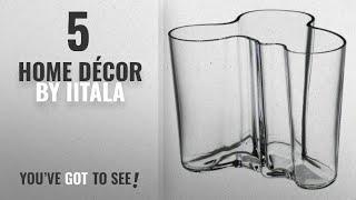 Top 10 Home Décor By Iitala [ Winter 2018 ]: Iittala Alvar Aalto Collection Vase 4.75" Clear