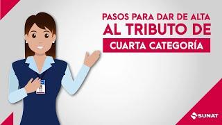 Dar de alta al tributo de 4ta. Categoría