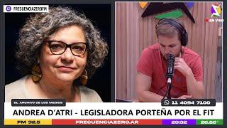 Andrea D´Atri: "Pensar en quitar la ESI en las escuelas es ignorar los abusos en el ámbito familiar"