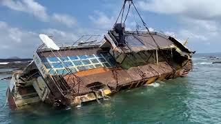 Global Diving & Salvage - Wreck removal mini cruise vessel San Jose