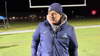 My New Postgame Interview with Dallas Head Football Coach Rich Mannello