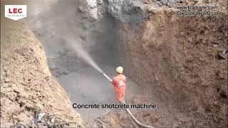 Hydraulic Pump Wet mix Concrete Spraying Machine for Tunnel Construction