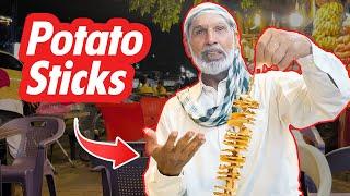 Tribal People Try Potato Sticks!