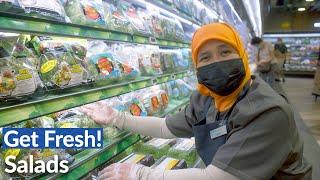 All the not-so-basic salads you can find at FairPrice...  | Get fresh! Ep. 3