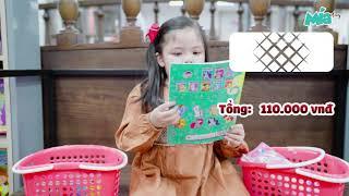 Mía  Vlog| Back  to School - Thử  thách  mua  đồ  dùng  học  tập chỉ với  200k