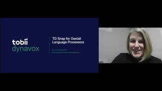 TD Snap™ for Gestalt Language Processors