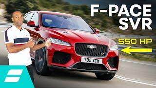 The 550hp Jaguar F-Pace SVR Is Hilarious Fun!