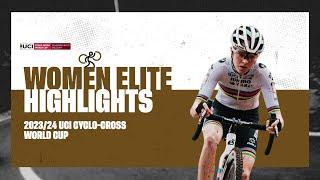 Maasmechelen - Women Elite Highlights - 2023/24 UCI Cyclo-cross World Cup