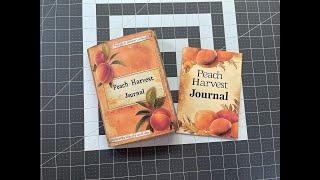 SS Digital Studio Peach Harvest Folio Journal printable kit.