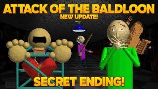 Secret Ending?  | The Attack Of The Baldloon New Update! [Baldi's Basics Mod]