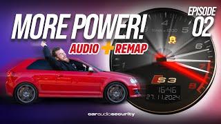 REVO POWER UPGRADE on AUDI S3 Project Car Episode 02 | Car Audio & Security