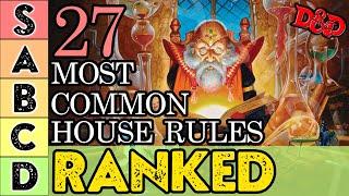 27 Most Popular Dungeon & Dragons 5E House Rules RANKED!