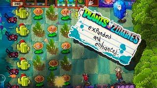 НОВАЯ ВОДНАЯ ЛОКАЦИЯ В EAE? (Plants vs Zombies Expanded and Enchanced летсплей ч.5)