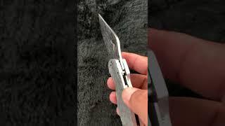 Custom Handmade Acid Etch Scales D2 Steel Blade Pocket Folding Knife With Sheath Include#knife