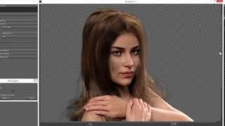 Daz Studio How to simulate dforce strand based hair with dforce clothing. Animating option.